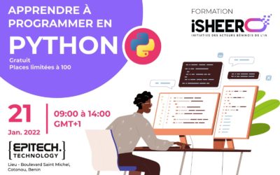 Initiation à la programmation avec Python avec Epitech Bénin – iSheero