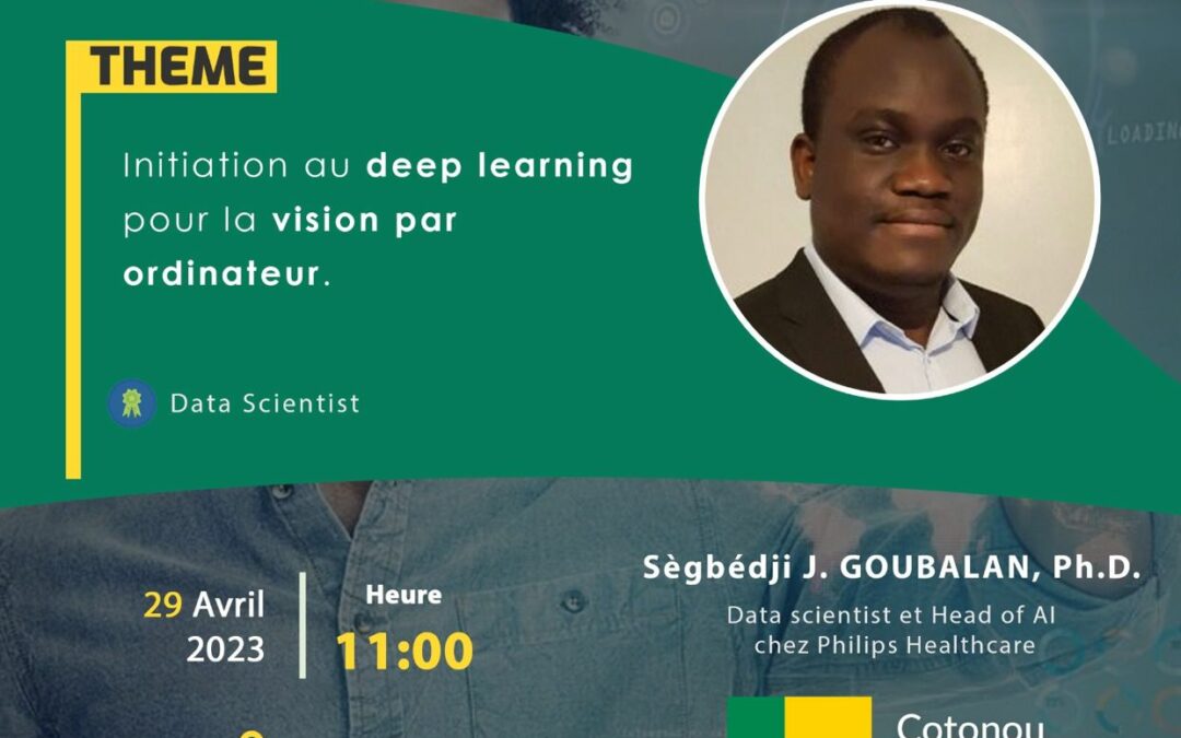 Initiation au deep learning pour la vision par ordinateur